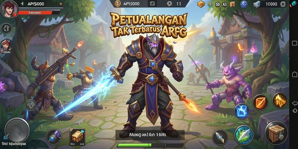 Tampilan gameplay seru API5000 dengan aksi yang mendebarkan.