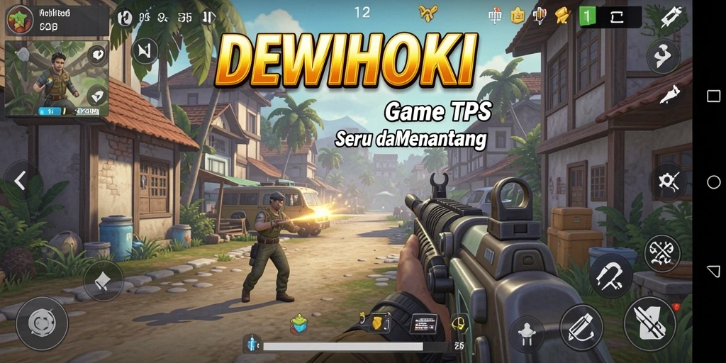 Screenshot gameplay DEWIHOKI yang menampilkan aksi seru.