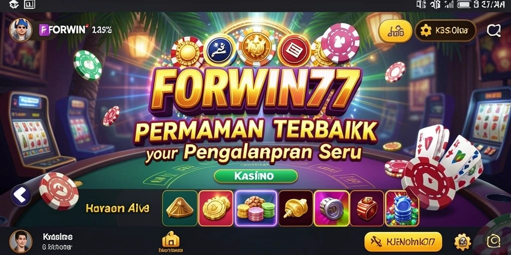 Tampilan gameplay Kasino yang menegangkan dan menyenangkan.