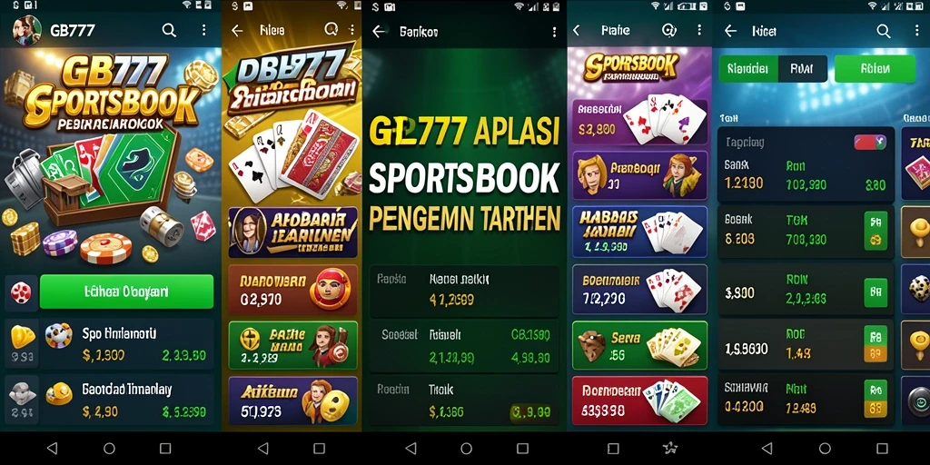 Tampilan gameplay sportsbook GB777 yang menarik dan interaktif.