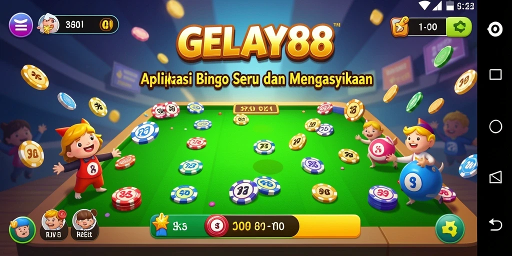 Tampilan gameplay Bingo yang seru dan interaktif di GELAY88.