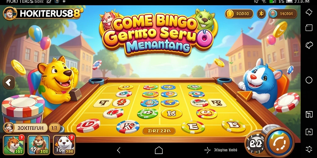 Tampilan gameplay menarik HOKITERUS88 yang mengasyikan.
