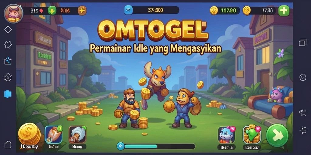 Gameplay OMTOGEL yang menawan dan mengasyikkan dalam genre Idle.