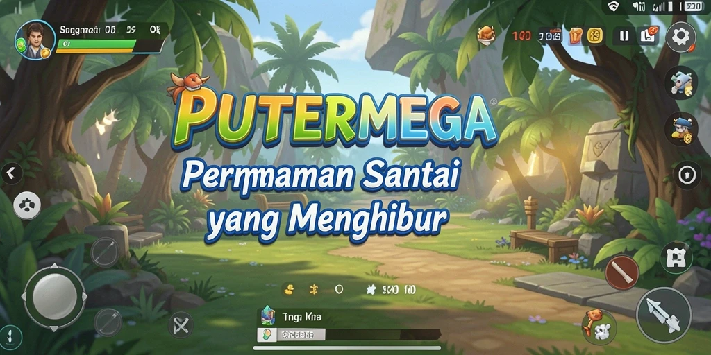 Screenshot gameplay PUTERMEGA yang menggambarkan kesenangan bermain.