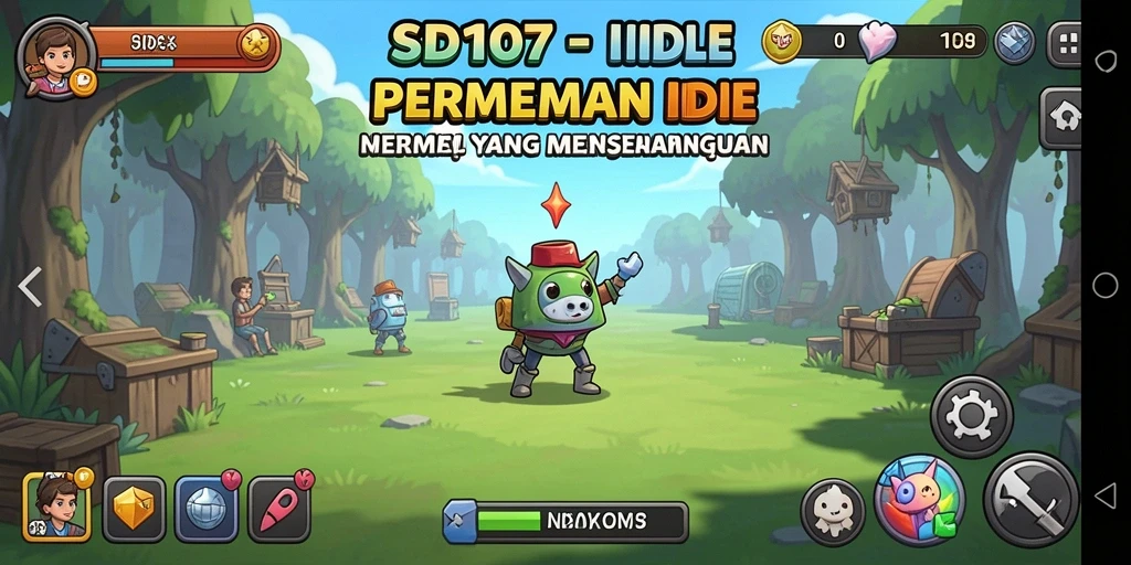 Gameplay menyenangkan SD107 dengan sistem Idle yang menarik.